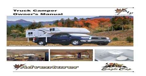 fleetwood angler truck camper owners manual PDF Epub