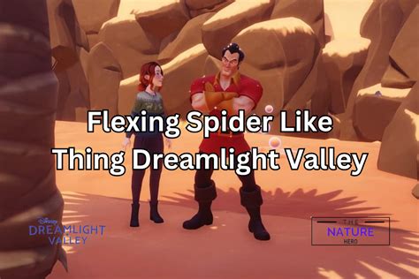 flexing spider like thing dreamlight valley