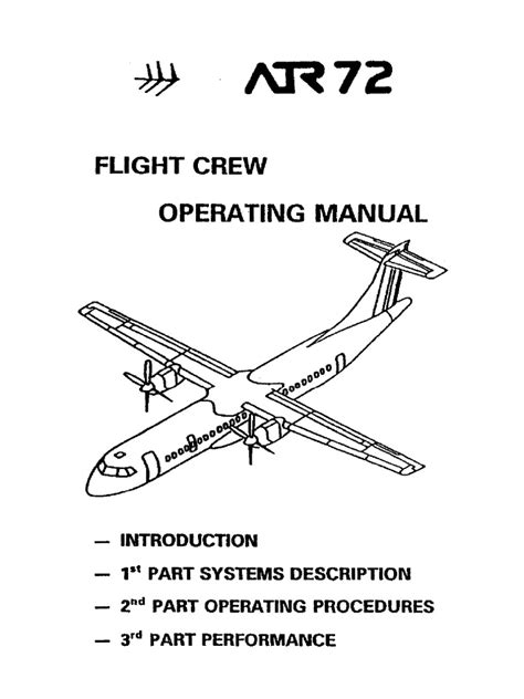 flight 1 atr 72 manual PDF