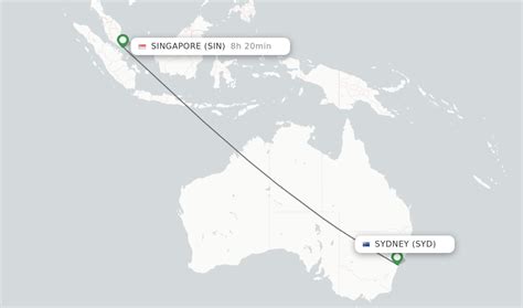 flight schedule from sydney to singapore