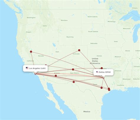 flights from lax to dallas texas