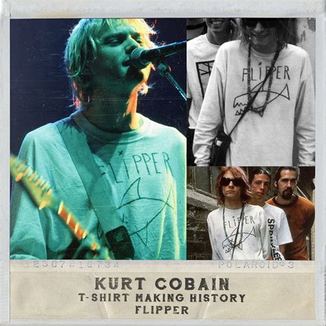 flipper kurt cobain shirt