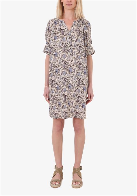 floral linen dress