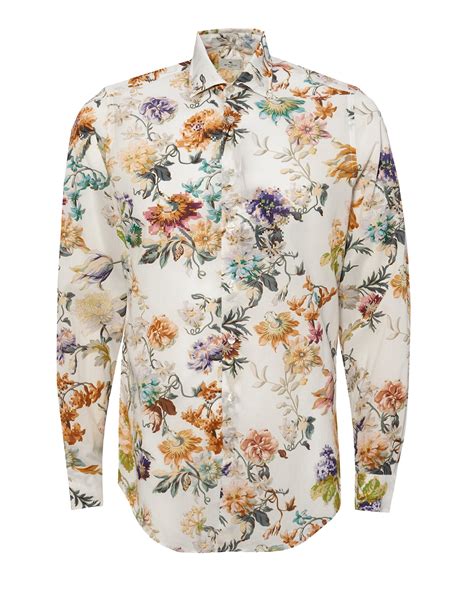 floral print shirt mens