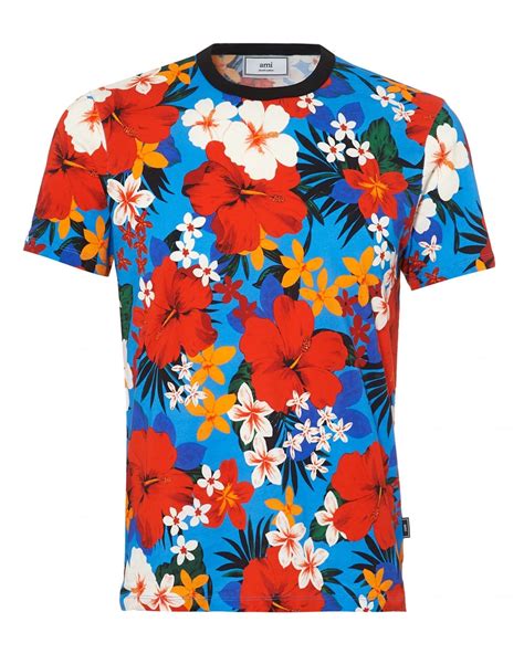 floral print t shirt