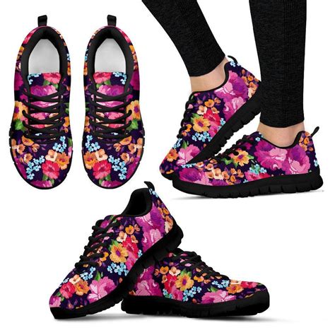 floral sneakers