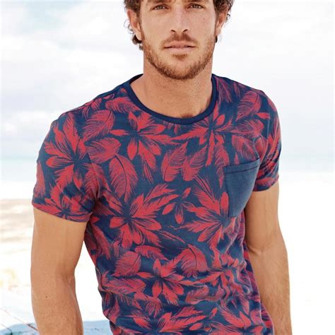 floral t shirt mens