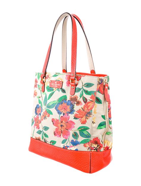 floral tote purse