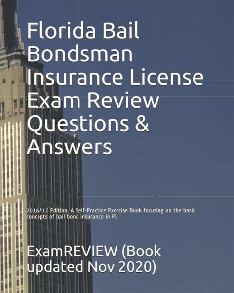 florida bondsman insurance license questions Epub