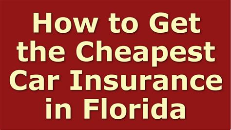 florida car insurance quote