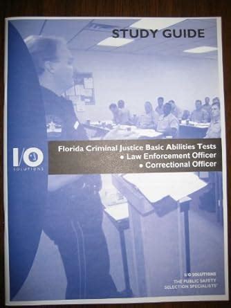 florida criminal justice basic abilities test study guide Kindle Editon