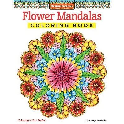 flower mandalas coloring book coloring is fun Reader