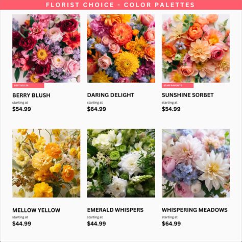 Flower Shop Catalogue