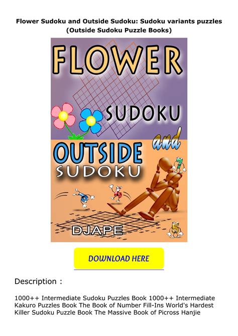 flower sudoku and outside sudoku sudoku variants puzzles Epub