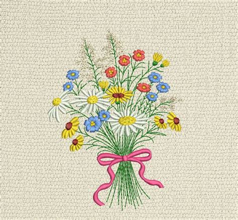 flowers and plants in machine embroidery PDF
