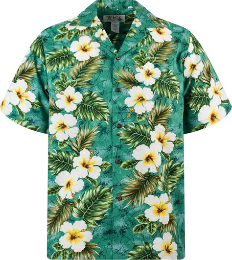 flowers on hawaiian shirts