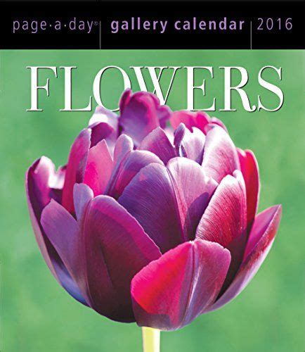 flowers page a day gallery calendar 2016 Kindle Editon