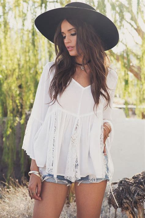 flowy white shirt