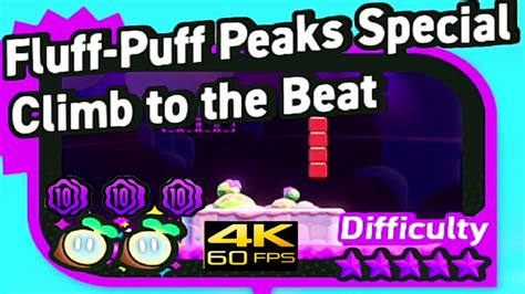 fluff-puff peaks special climb to the beat