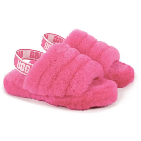 fluffy sandals