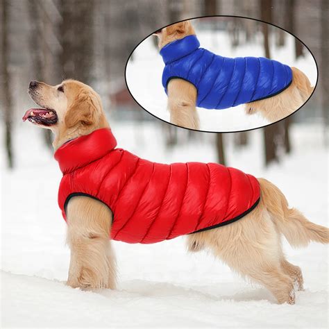 fluffy winter dog vest