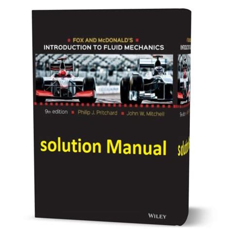 fluid mechanics solution manual 9th edition fox pdf PDF