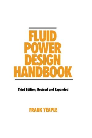 fluid power design handbook 3rd edition Kindle Editon