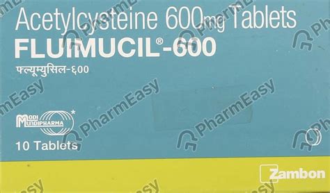 fluimucil 600mg how many times a day