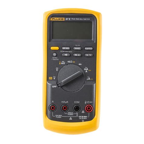 fluke 87 user manual Doc