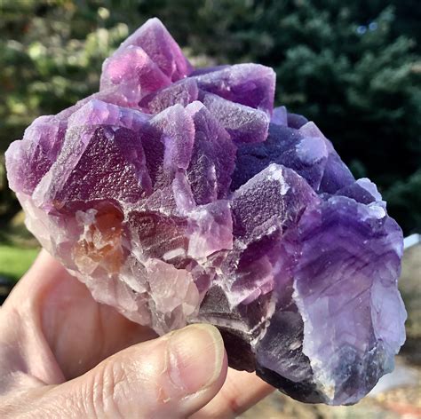 fluorite purple crystal