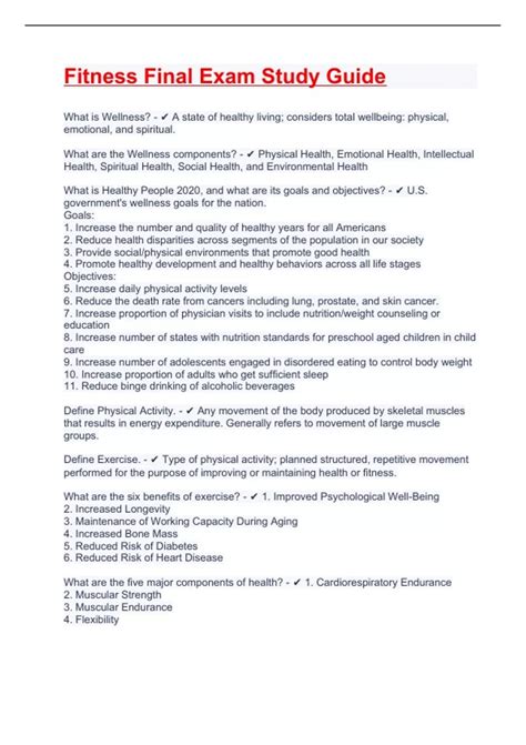 flvs-personal-fitness-final-exam-answers Ebook Kindle Editon