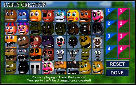 fnaf world characters