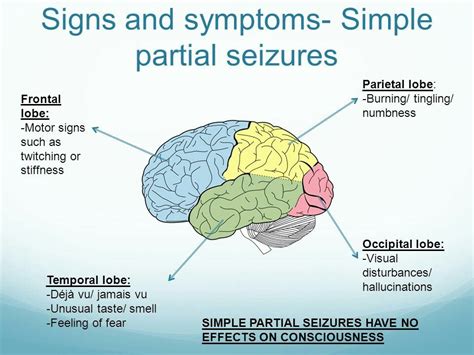 focal aware seizure symptoms