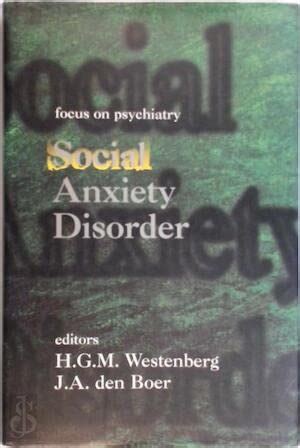 focus on psychiatry social anxiety disorder Reader