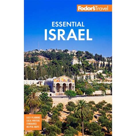fodors israel full color travel guide Reader