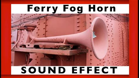 fog horn sound clip