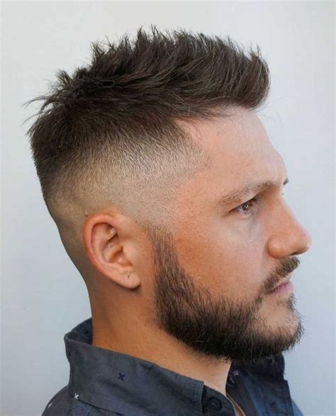 fohawk with short hair