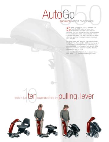 foldup autogo 550 repair manual download free Reader