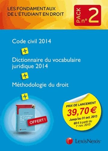 fondamentaux l tudiant droit dictionnaire m thodologie Doc