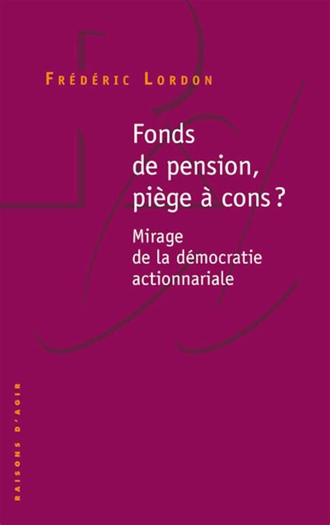 fonds de pension piege cons ebook PDF