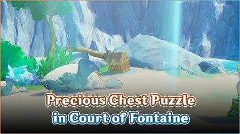 fontaine chest blocked in water