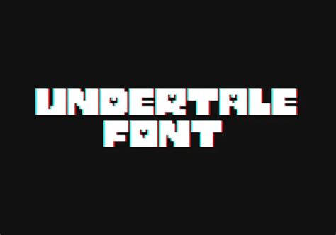 fonts undertale