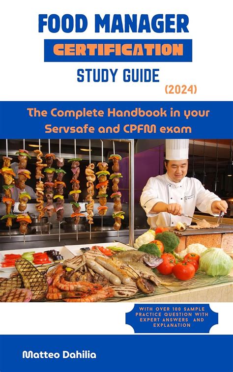 food manager certification study guide Kindle Editon
