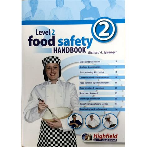 food safety handbook level 2 answers Reader