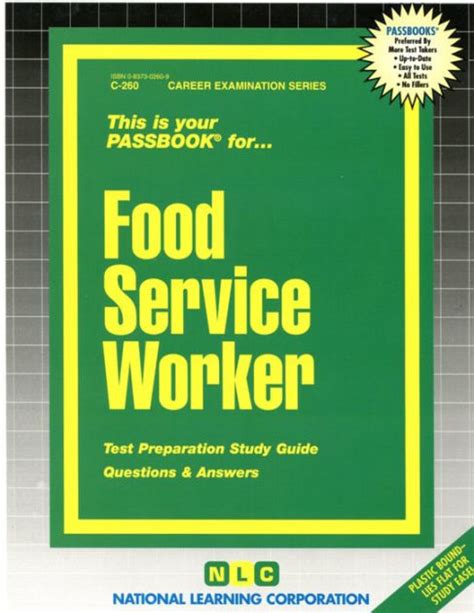 food service worker study guide PDF