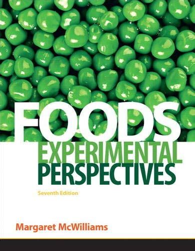 foods experimental perspectives 7th edition pdf Epub