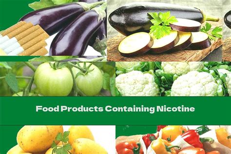 foods with nicotine