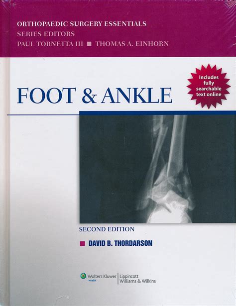foot and ankle orthopaedic surgery essentials Epub