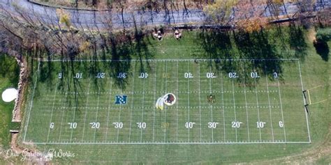 football field backyard