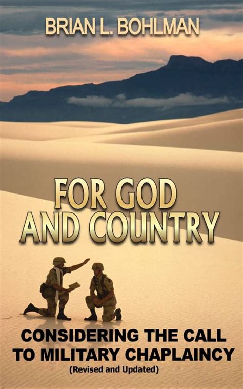 for god and country considering the call to military chaplaincy revised ed PDF